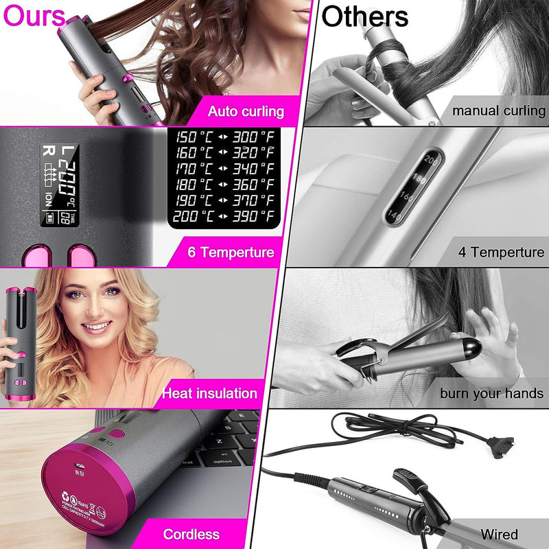 Rizadora Automática Recargable Haircurler®