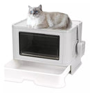 Arenera Para Gato Tapa Pegada Plegable