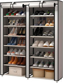 Zapatero Closet Doble Tela 10 Niveles